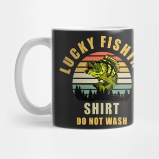 Lucky Fishing Short Do Not Wash Mug